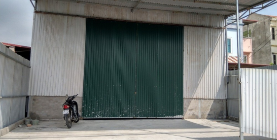 Mặt bằng kho 450m đường Phú Diễn, Bắc Từ Liêm