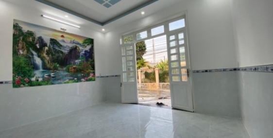 Cho thuê nhà NC 3.5m*10m, 5.5tr/th, mới, 1trệt 1lầu,2PN,ngay ngã tư Bình triệu