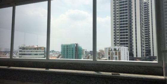 ăn phòng tòa nhà Điện Biên Phủ, Q.10, 117m2, 50.1 triệu/th bao thuế phí.