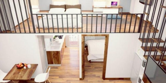 Mặt tiền kinh doanh + 2 dãy 50 căn hộ cao cấp