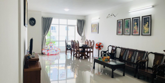 Cần bán gấp chung Belleza  124m2,3pn,2wc,Q7 liền kề Phú Mỹ Hưng