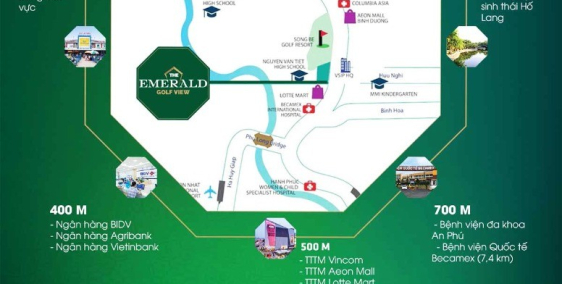 Căn hộ đẳng cấp sát bên sân golf triệu đô