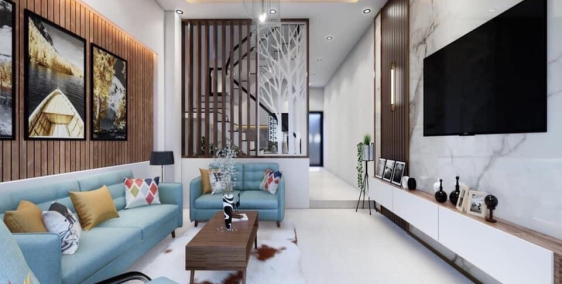 nhà mặt tiền đường Nguyễn CHí Thanh Thuận An giá 3ty3