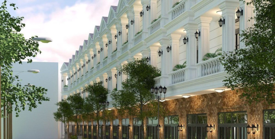 nhà phố 1 trệt 2 lầu ngay chợ lái thêu trung tâm tp thuận an bình dương