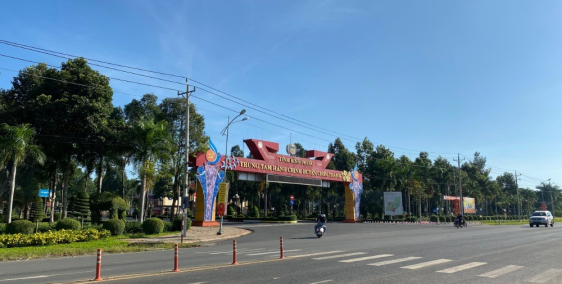 chỉ còn vài lô duy nhất nằm ngay trung tâm hành chính huyện hớn quản