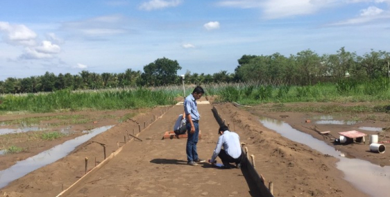 Đất nền mặt tiền đường 20 m, liền kề DT887 tp Bến Tre giá rẻ