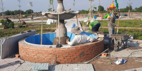 covid cần ra lô đất giá tốt 254tr/nền mặt tiền qlo 50