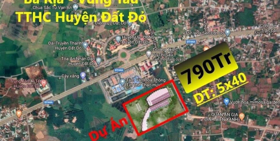 ĐẤT THỎ CƯ - 790TR - NGAY TRUNG TÂM HÀNH CHÍNH