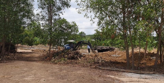 Bán lô đất vườn ngay Ngã Ba Khánh Phú- Khánh Vĩnh.