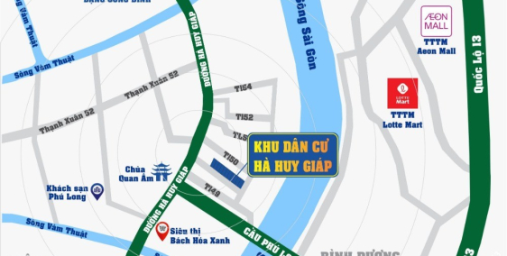 đất thổ cư mặt tiền Hà Huy Giáp.q12 chỉ từ 1 tỷ 7