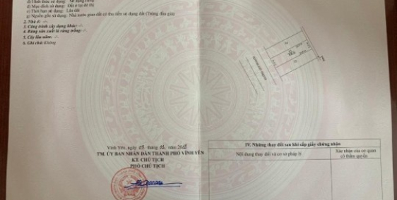 Bán lô đất dịch vụ Lai Sơn ,phường Đồng Tâm , 100m2 , giá 830tr.