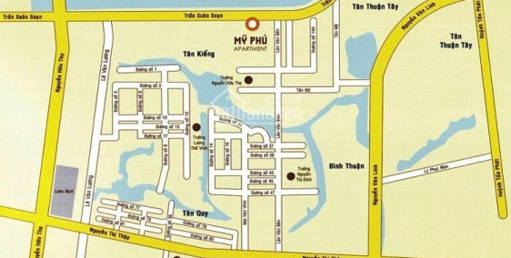 Cần bán nhanh căn hộ Mỹ Phú, 90m2, 2PN, full NTCC, giá thỏa thuận, lầu cao