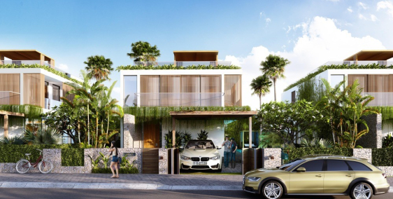 Biệt thự nghỉ dưỡng tại Resort The Apus, lưng tựa núi Minh Đạm, mặt hướng biển