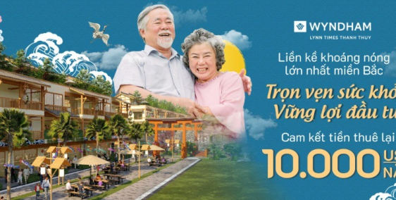 Wyndham Thanh Thủy, đầu tư sức khỏe, cam kết lợi nhuận 7%/năm
