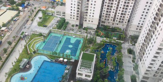 Bán căn hộ cao cấp Phú Mỹ Hưng-SSR tầng 25 view đẹp full nội thất.