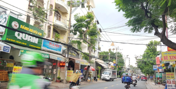 Mặt tiền 20m: Đường Tân Quý (4x16m) cấp 4, gần chợ Tân Hương - giá 9.2 tỷ TL