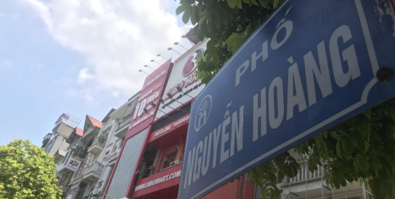 BÁN NHÀ MẶT PHỐ NGUYỄN HOÀNG, 90M2- MT 7M KINH DOANH TUYỆT VỜI CHỈ 23 TỶ LH:0868