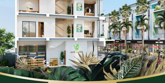 Bán nhà phố cách Bãi Trường 300m, nhà 1 trệt 2 lầu + 1 tum