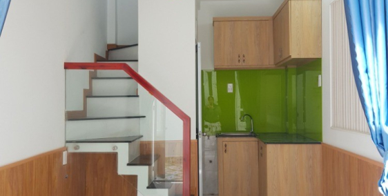 BÁN NHÀ 1 TRỆT,1 LẦU,NGAY CẦU VƯỢT QUANG TRUNG,GIÁ 800TR/40M2,LH:0988189768