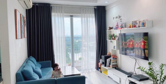 Cho thuê căn hộ Hưng Phát 1 có 2pn, ban công, full nội thất giá 10 triệu/tháng