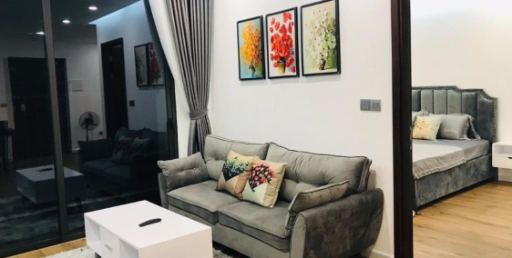 Nhà tôi có căn hộ 2 phòng ngủ 87m2 tầng 20 muốn cho thuê đầy đủ đồ ở 6th element