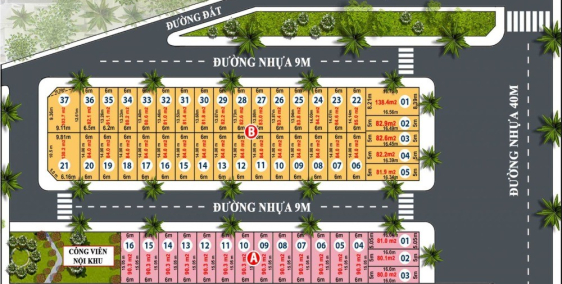 Bán đất chính chủ sổ hồng ngay Khu dân cư Xuyên giá 690tr