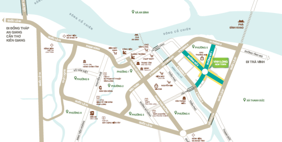 Đất nền Sổ Đỏ Riêng P.5 Vĩnh Long chỉ 750 TRIỆU. CK 5% Covid. CK 10% trong T10