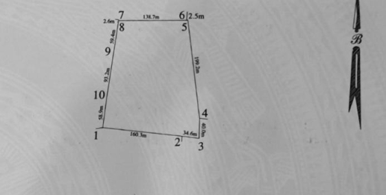 Bán Gấp Lô Đất gần biển Hòa Thắng 3hecta 1 tỷ 9