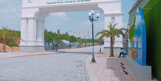 600 triệu/ nền Ngay trung tâm thị xã Bến Cát Tỉnh Bình Dương