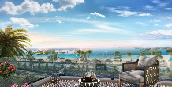 Đất nền ven biển thành phố Cẩm Phả 108m2 chỉ 23tr/m2, liền kề đường bao biển