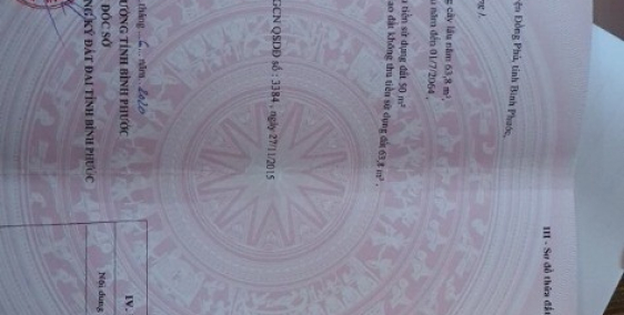 đất Đồng Xoài, Bình Phước, giá chỉ 400tr/ nền. gần cụm KCN Bắc Đồng Phú