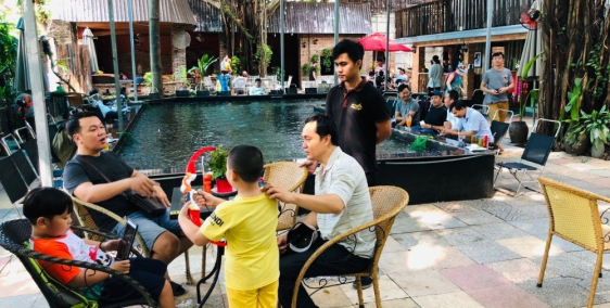 Sang nhượng quán Cafe và câu tôm giải trí, 23 Hồng Đức, Thủ Đức, 50tr.