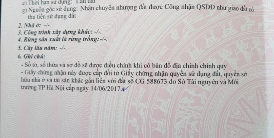 Chính chủ cần bán đất Ngãi Cầu, An Khánh, Hoài Đức, 45m2.
