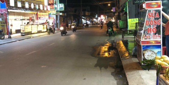 Mặt tiền chợ Đại Hải bán kiot diện tích 4x4 sở hữu vĩnh viễn, 1 trệt 1 lầu. Giá