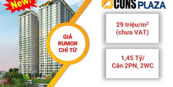Bcons Plaza tầm điểm Đầu Tư & An Cư chỉ với 450 triệu