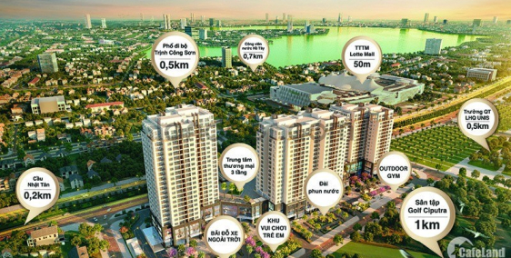 Bán ngay UDIC Westlake bàn giao về ở ngay, view trọn hồ Tây. Giá chỉ từ 34 tr/m2