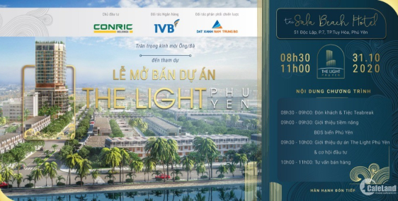 Căn hộ cao cấp The Light Phú Yên đang chờ đón sự kiện mở bán 31/10/2020