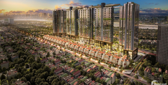 Shop villa Song lập 200m2 Ciputra, xây 5 tầng, giá ngoại giao 185tr/m2. LH:09895