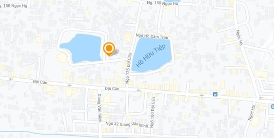 Bán đất 1500m2 ngõ 135 Đội Cấn, Ba Đình