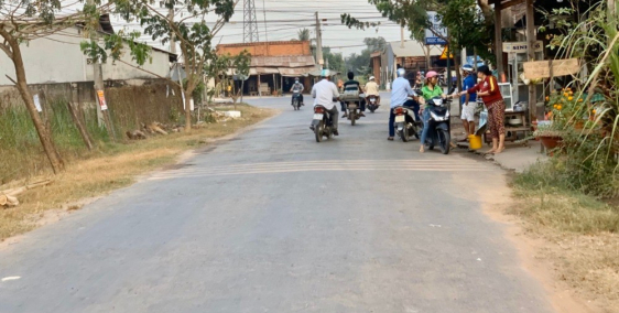 Đất gần KCN Phước Đông,Gò Dầu, thổ cư full, SHR,295tr hết đất