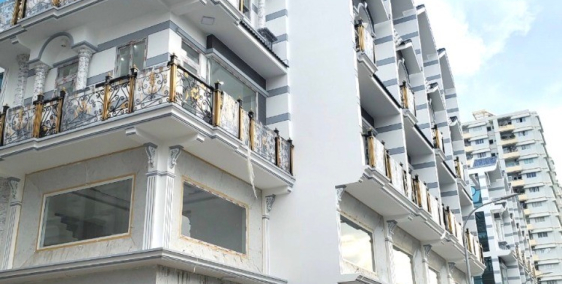 Nhà mới 100% Mặt tiền An Dương Vương, P An Lạc, Bình Tân. 1 trệt – 4 lầu