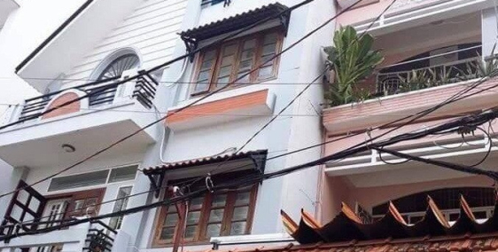 Nhà Tân Bình, HXH Lý Thường Kiệt, 4x24m, 4 tầng, 100tr/m2