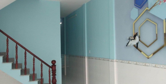 Nhà mới xây xong shr Bình Chánh 1 trệt 1 lầu