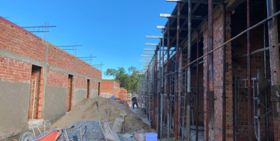 Khai trương mở bán 80 sản phẩm nhà phố sau chợ Bình Chánh.