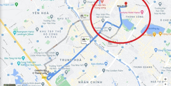 Nhà cho thuê, Học sinh , Sinh viên Ngoại thương, Hành chính QG, Luật , Ngân hàng