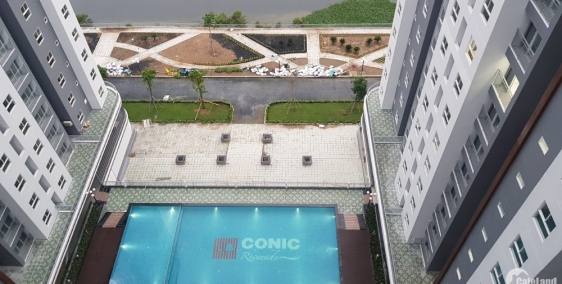Cho thuê căn hộ Conic Riverside.50m.gia 5.5tr.quận 8.bao phí quản lý 1 năm.