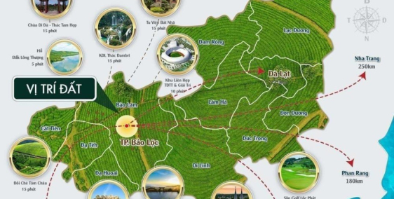 Bán Đất Du Lịch Nghỉ Dưỡng Bảo Lộc