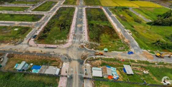 Khu đô thị phức hợp mặt tiền đường