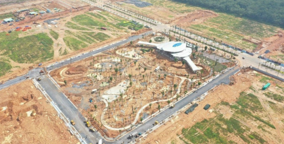 đất nền dự án Gem skyworld khu Topaz Park  giá 21trieu/m2 ,MT quốc lộ 51.