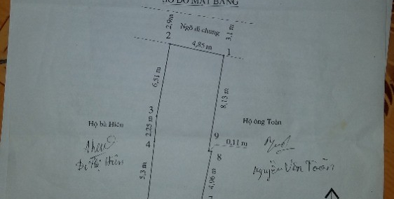 Lô đất 68m2 có 2 nhà 1,5 tầng tại phố Cấm, Gia Viên